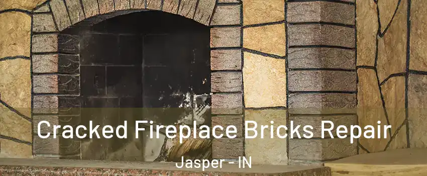  Cracked Fireplace Bricks Repair Jasper - IN