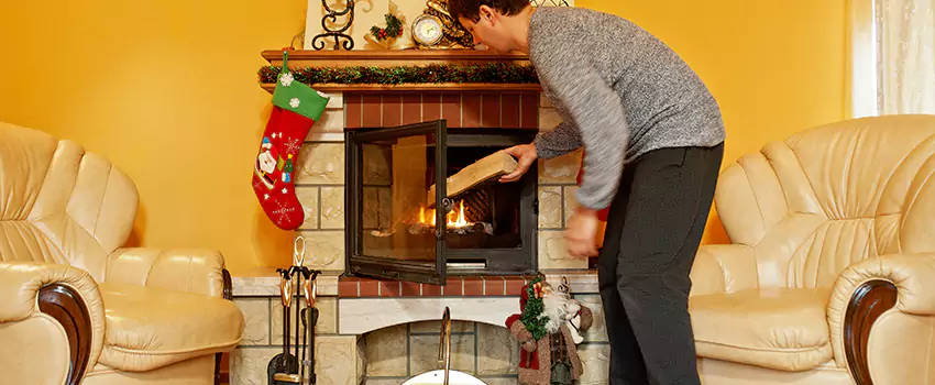 Gas to Wood-Burning Fireplace Conversion Services in Jasper, Indiana