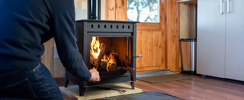Open Hearth Wood Fireplace Installation in Jasper, IN