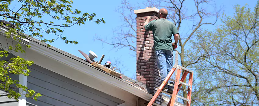 Vinyl and PVC Chimney Flashing Installation in Jasper, IN